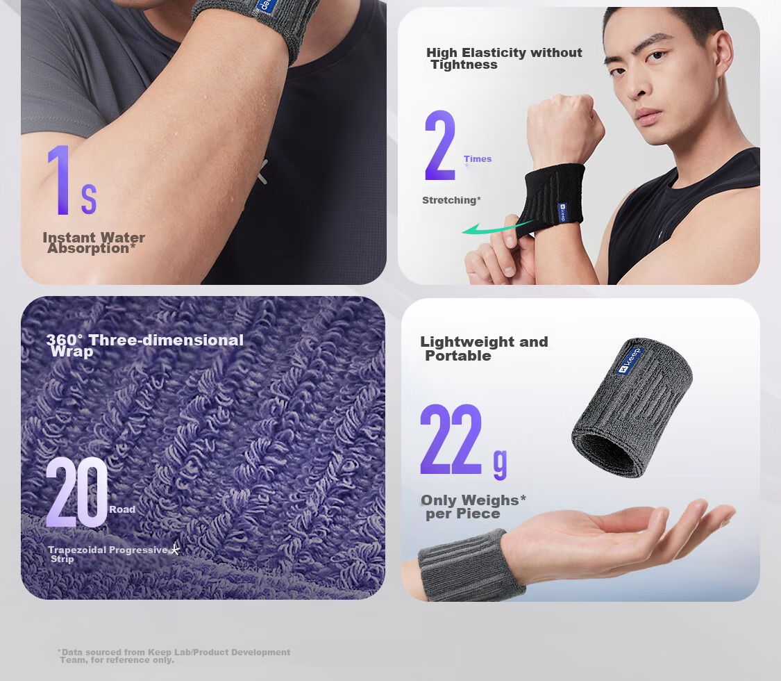 Keep Thin Wrist Support Brace for Men and Women, Skin Color, Pair - Sports Fitness Tennis and Badminton Wrist Sleeve 10