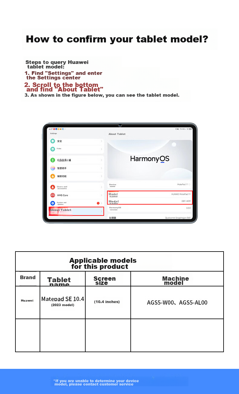 CangHua Tempered Glass Screen Protector for Huawei MatePad SE 10.4-Inch 2023 Model, Full Coverage Protective Film for Tablet, Shatterproof, Anti-Fingerprint, HD Clear Protective Film 2