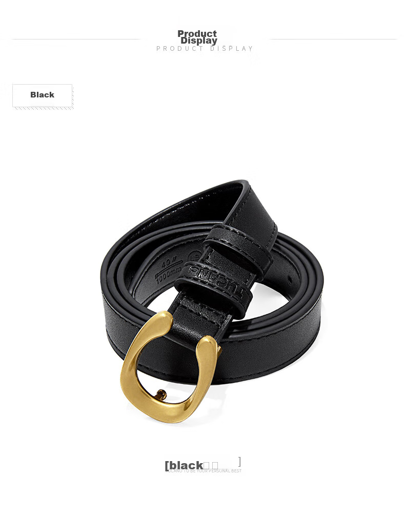 TUCANO Genuine Leather Belt with Pin Buckle for Women, Versatile Waistband, Fashionable Decorative Belt, Practical Birthday And 520 Gift 11