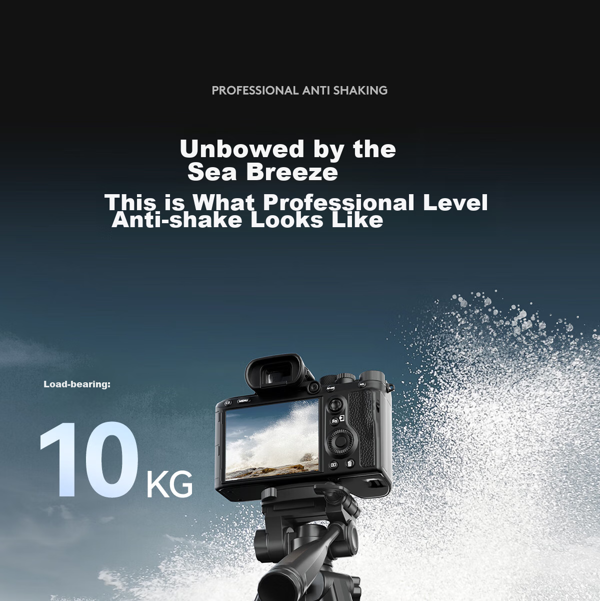Llano Camera Tripod for DSLR, Mirrorless, Smartphone And Camcorder, Professional-Grade Support for Canon, Fuji, Nikon, Sony Pocket 4P/4/3, Yingshi Luna Portable Tripod 8
