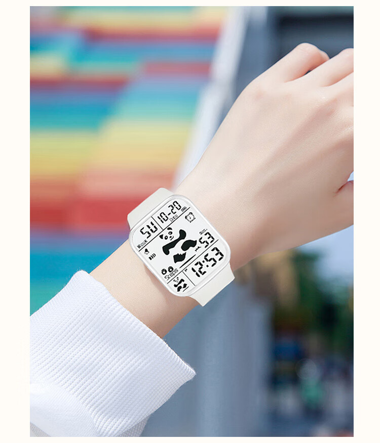 MAX-G Full-Screen Watch for Teenagers, Middle School Students, Boys, Electronic Watch, Waterproof, Luminous, Multifunctional Sports Children's Back-To 12