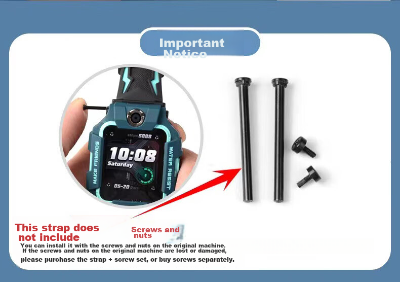Watchbond Compatible with Xiaotianc Z8 Children's Smartwatch Strap, Suitable for Z10/Z9/Z8A/Z7/Z6/Z5 Braided Magnetic Clasp Watchband, Replacement for Q2A/Q1R/D3 Y01A Wristband 26