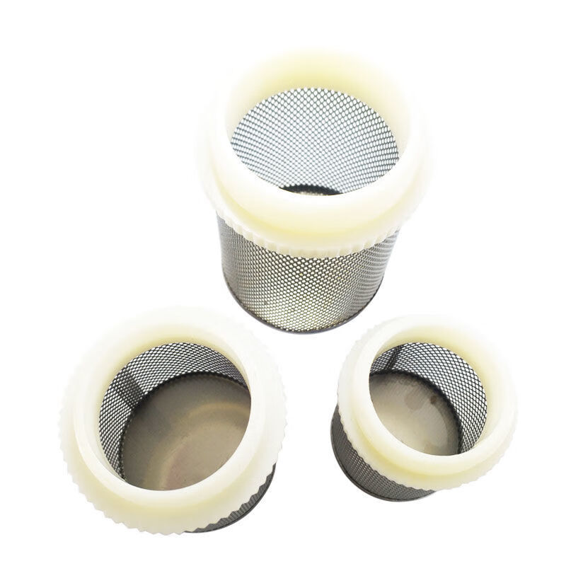 进水过滤网不锈钢过滤网止回阀底阀过滤网吸水泵进水过滤网4分6分2寸