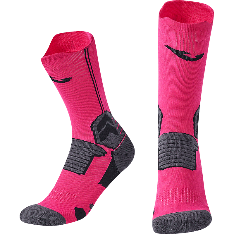 JOMA Mid-Calf Soccer Socks for Adults, Silicone Non-Slip Anti-Fall Towel Bottom Sports Socks, Sweat-Absorbing Breathable Odor-Resistant Football Socks