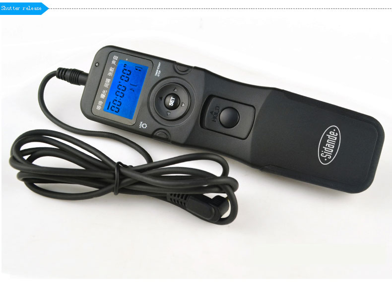 SidanDe 7600C2 Canon Wireless Remote Control Timer for EOS 5D4 5D3 5D2 5D 7D2 7D 6D 6D2 50D 21