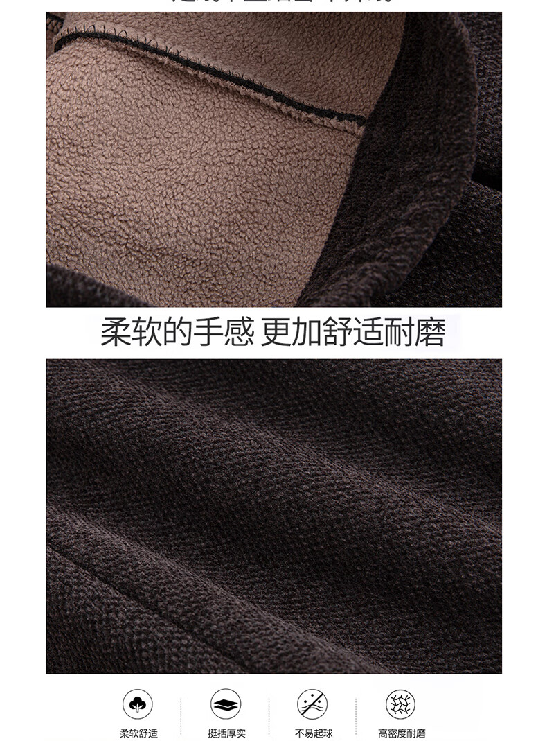 QIUFULUO Women's Winter Fleece-Lined Thick Warm Casual Pants Middle-Aged and Elderly Fashion Straight-Leg High-Quality Trousers for Ages 50-60 1