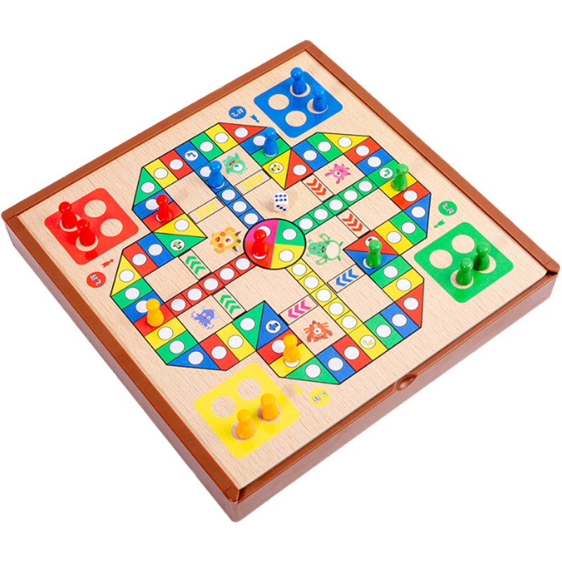 COODORA Board Games Set: Checkers, Chinese Chess, Five-In Multi-Purpose Chessboard Toy for Children Ages 7-14 Birthday Gift