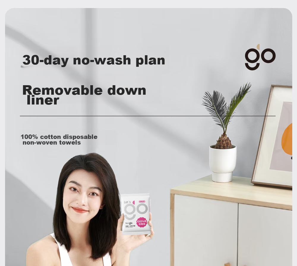 Freego Disposable Women's Underwear, Pure Cotton, Sterile, for Travel, Business Trips, Menstruation, Pregnant Women, Daily Disposable, No-Wash, Individually Wrapped, 30 Pieces, Size L 4