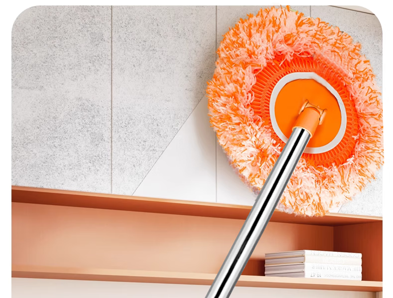 YNK·UNIORAM Sunflower Telescopic Mop Household One-Push Clean Hands-Free 2025 New Sunflower Ceiling Cleaning Tool 16