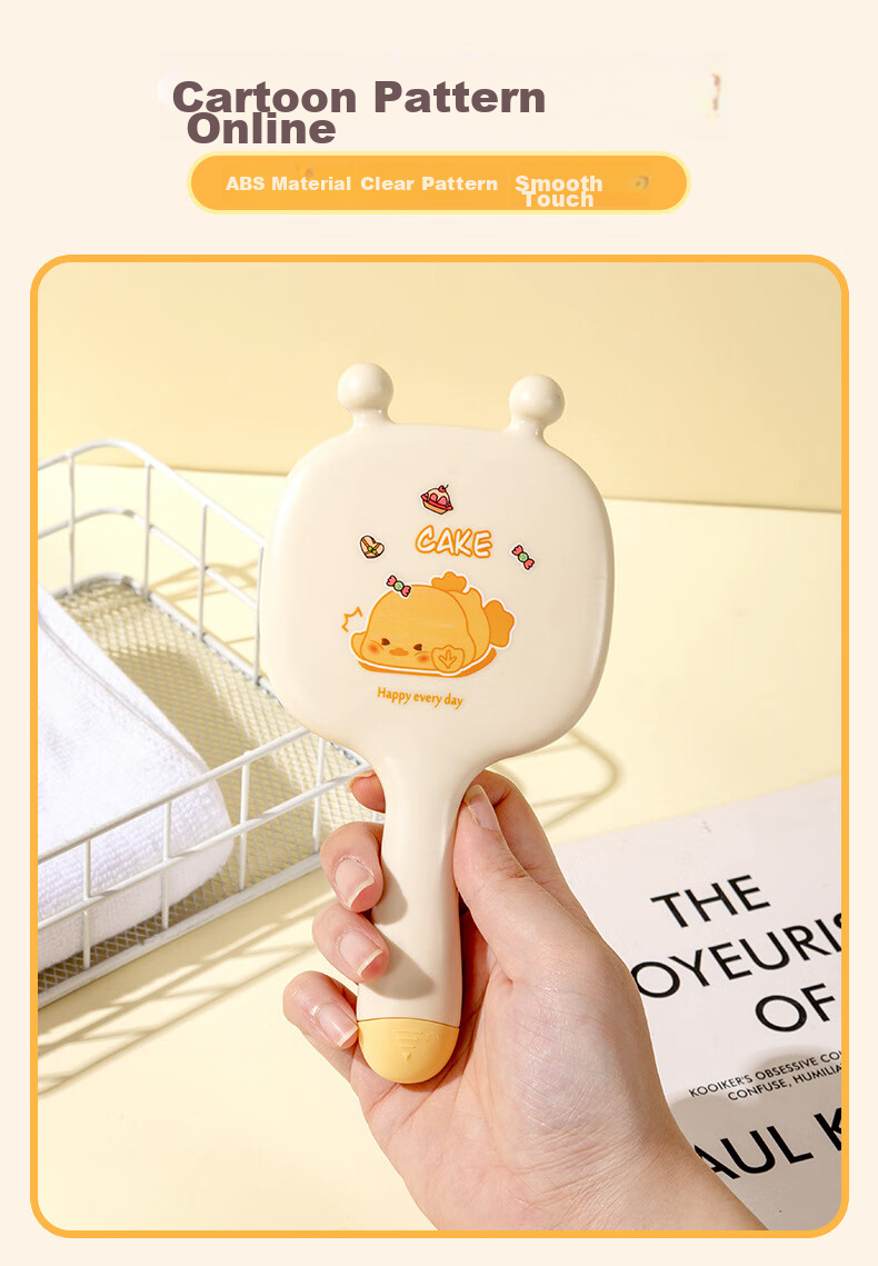 Fanyejia Scalp Massage Air Cushion Comb for Women, Long Hair Styling Comb for Curly Hair, Airbag Comb for Student Dormitory Use 6