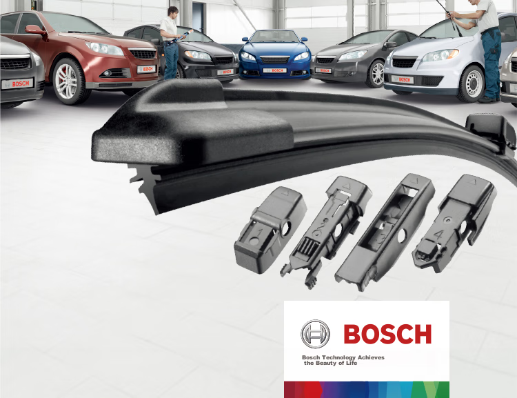 BOSCH Shenyi Six-In Wiper Blade 24/20 (For Audi A4L/Q5/07-14 BMW X5/19 And Later Sagitar) 2