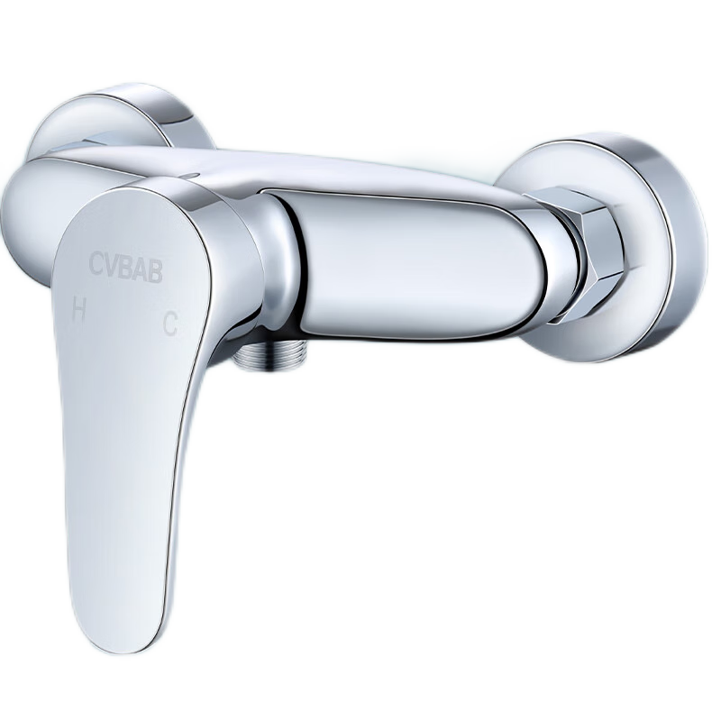 CVBAB Shower Mixing Valve, Bathroom Hot And Cold Water Faucet, Thickened Brass Concealed Installation, Shower Switch Mixer CV2002