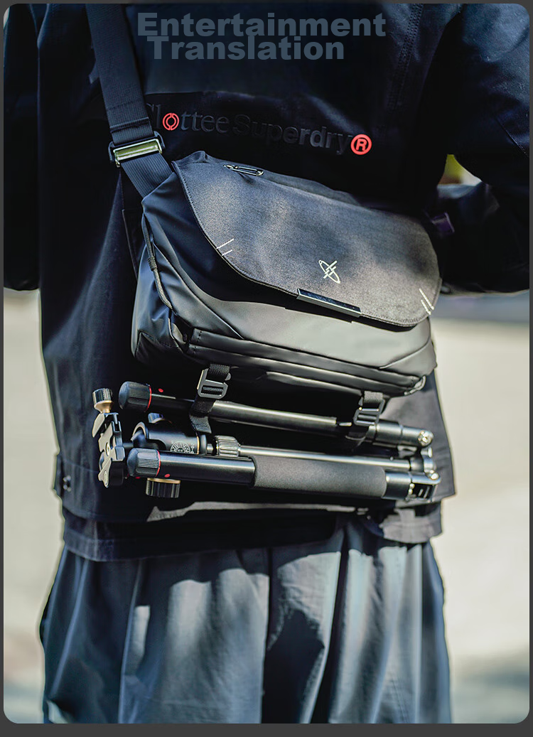GYXX Star Trace Crossbody Bag, Unisex Shoulder Functional Chest Bag, Sports Casual Commuter Backpack, Trendy Large Capacity Tablet Messenger Bag 7