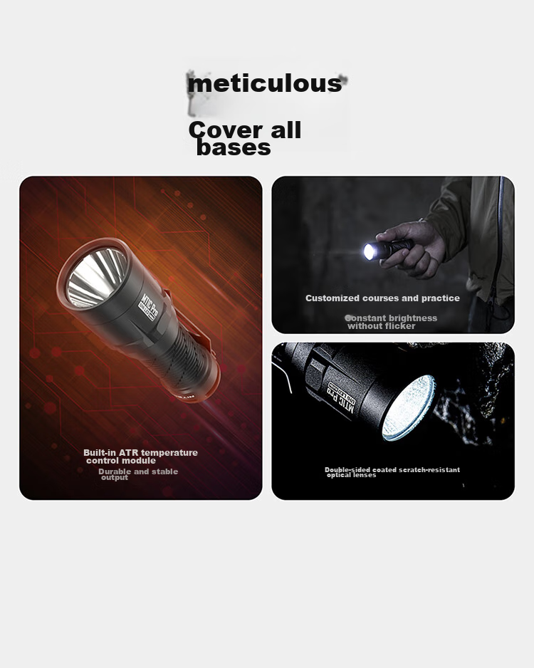 NITECORE MT1C PRO Flashlight, Outdoor Tactical High-Intensity Illumination, Portable Travel Light 11
