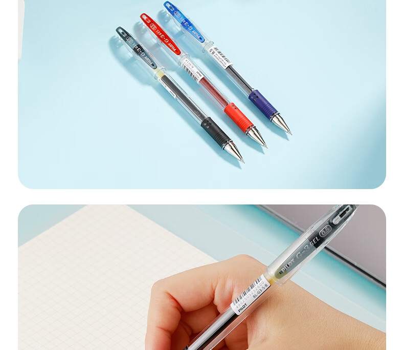 PILOT G3 Gel Pen, Signature Pen, Exam Writing Rollerball Pen, Journaling Pen, Business Pen, Smooth Writing, Aesthetically Pleasing, Office Supplies, Stationery, Bullet Tip BL-G3 0.38mm Black Single Pe 10