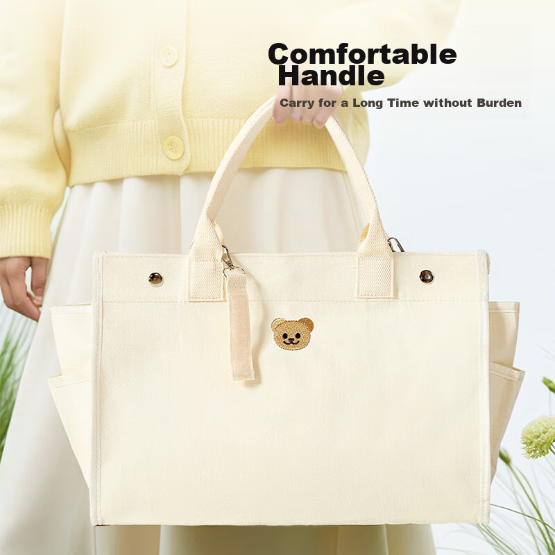 Nanjiren Diaper Bag, Multifunctional Bag, Water-Resistant, Large Capacity, with Stroller Hooks, Maternity And Baby Travel Bag, Shoulder Bag, Crossbody Bag