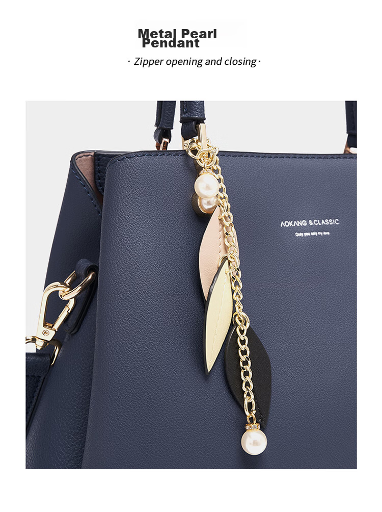 Aokang Women's Handbag, Trendy Cowhide Tote Bag, Luxury Crossbody Shoulder Bag, Birthday And Mother's Day Gift for Mom Or Wife 11