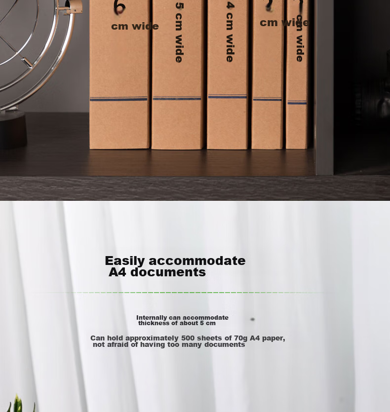 Deli 10 Pieces, 50mm, 250g Kraft Paper File Boxes, Document Storage Boxes, Thickened File Boxes, Financial Document Storage, Exam Organizer P05922 7