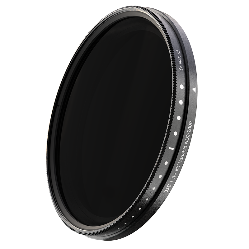 JJC [11 Adjustable Stops] ND Filter, 72mm Neutral Density Filter, ND2-2000 Variable, Suitable for Canon, Nikon Z6 III, Z63, Z8, Sony, Fuji, And Tamron Lenses