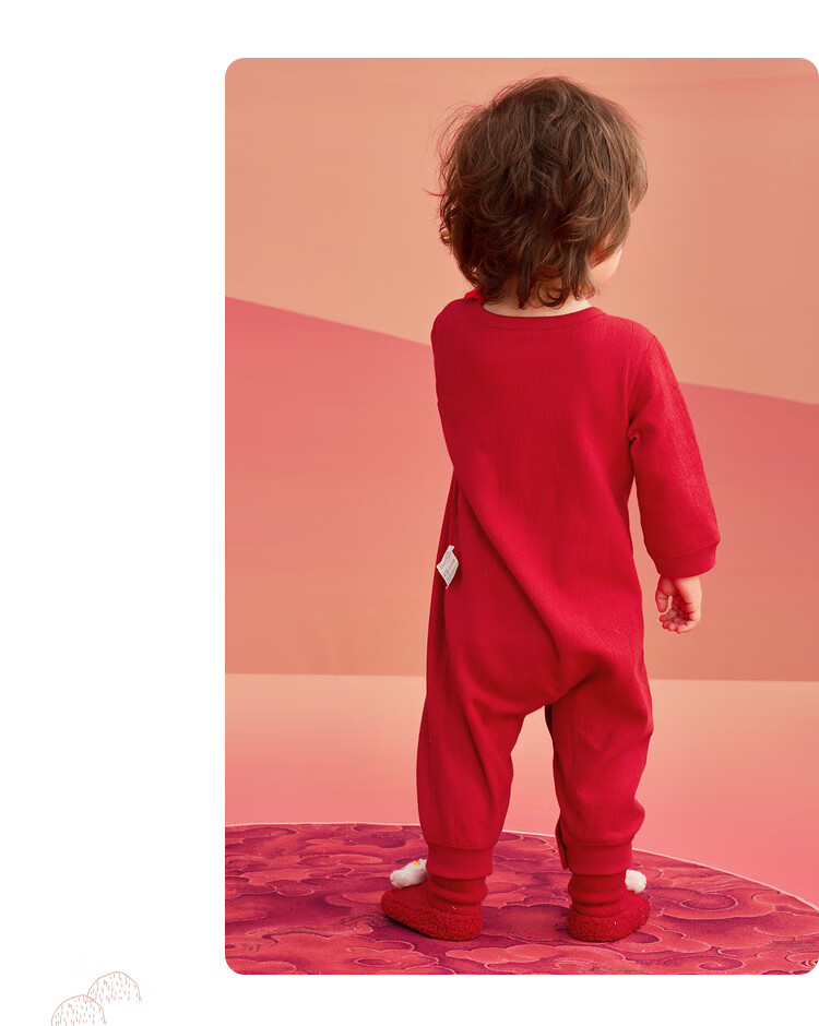 BALABALA Children's Clothing, Baby Onesie, Infant Romper, Newborn Bodysuit, Crawling Suit, Two-Piece Set 15