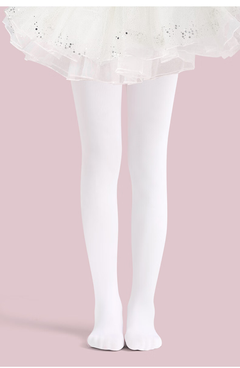 Barbie Children's Tights, Thin Spring And Autumn Style, Girls' Dance Socks, Baby White Stockings, Girls' Leggings, Dancing Base Socks 8