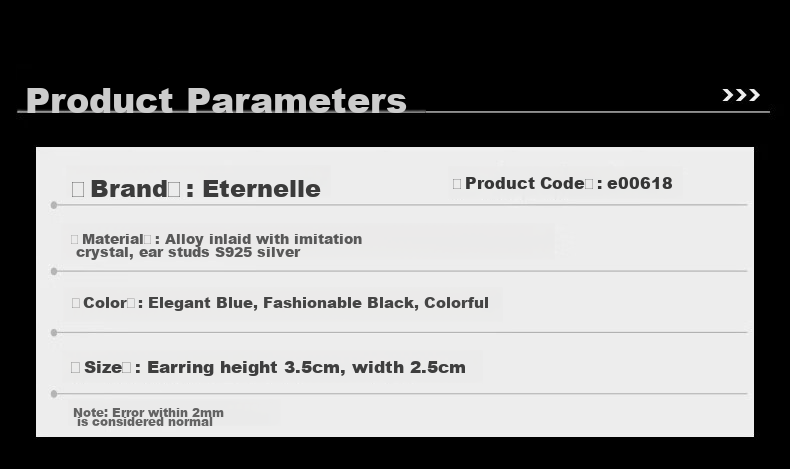 Eternelle French Eternal Bohemian Retro Earrings, 2026 New Niche Design Elegant Ear Studs 3