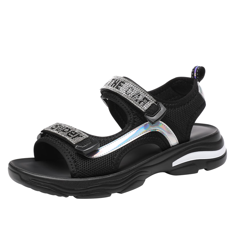 RED DRAGONFLY Women's Breathable Soft Sole Casual Roman Outdoor Sports Beach Sandals WTK233842