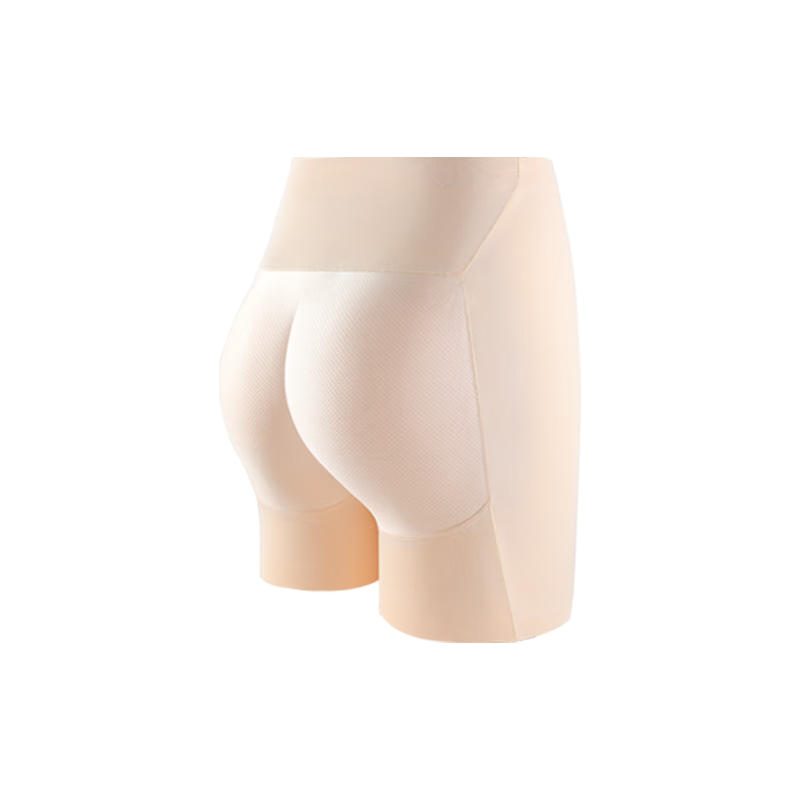 Jindu Tummy Control And Butt-Lifting Underwear, Fake Buttocks, Peach-Shaped Butt, Seamless, Butt-Lifting Device, Hip Enhancing, Waist Slimming, High-Waist, Skin Color, XL