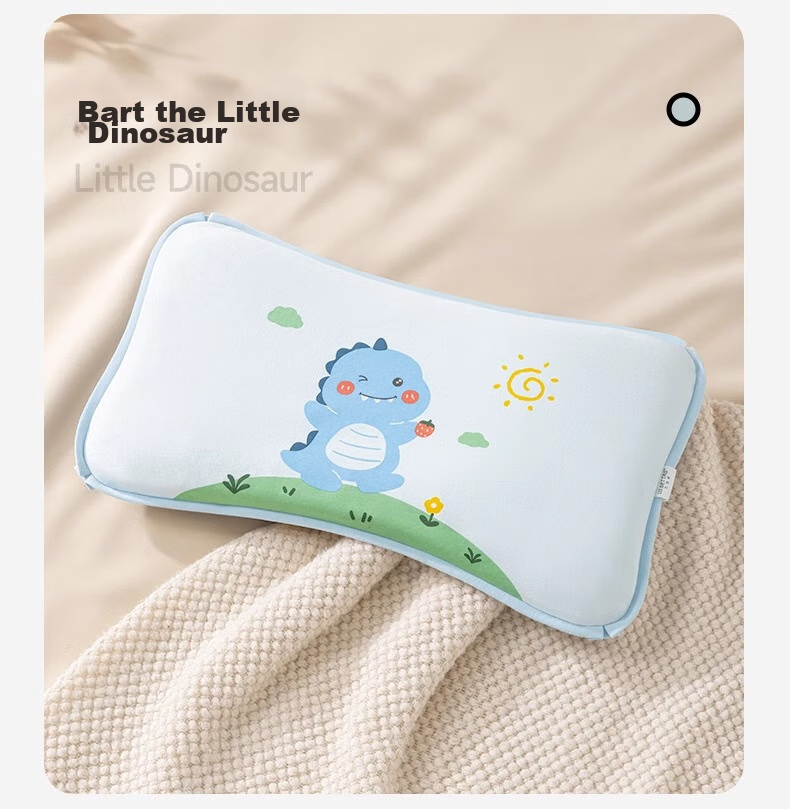 Beitaisi Cloud Pillow, Baby Pillow for 0-1 Year Olds, Sweat-Absorbing Breathable Gauze, Ten-Layer Pleated Fabric, Anti-Colic Pillowcase, Dreamy Floral Patter 28