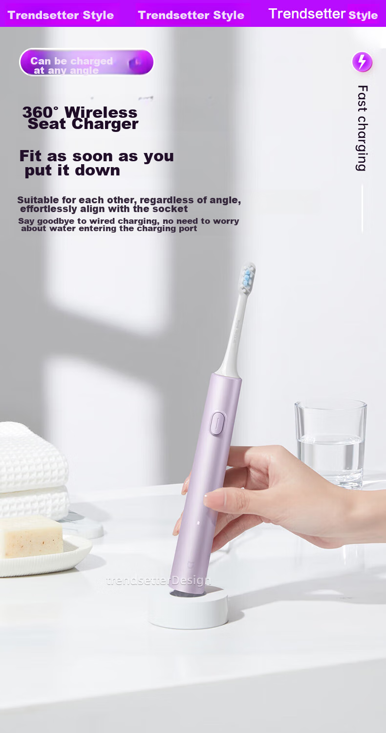 Chaofan Suitable for Xiaomi Electric Toothbrush Charging Base, Charger Cable, T301/T302 Magnetic And Inductive Standing Charging Stand 5