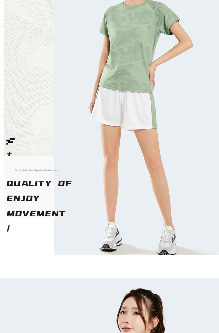 Fandimu Badminton Outfit for Women, Sports Running Yoga Tennis Fitness Wear, Breathable Comfortable Outdoor Training Hiking 13