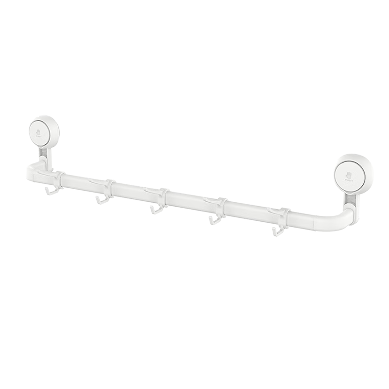 JD Original Space Suction Cup Hooks, No Drilling Required, Towel Rack, Bathroom Storage Shelf, Bathroom Towel Hanger with 10 Hooks