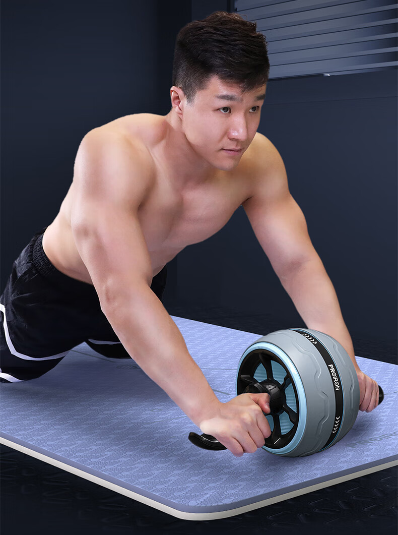 PROIRON Puli'ai Ab Wheel with Automatic Rebound Counter, Abdominal Muscle Roller, Sit-Up Wheel, Abdominal Toning Wheel, Fitness Wheel for Men And Wome 2