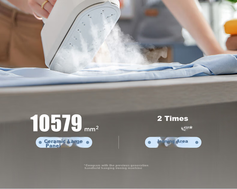 Morphyrichards Handheld Garment Steamer, 20g/min Water Tank Capacity 100ml, Steam Iron for Home Use, Clothing Care Machine, Portable Travel Garment Steamer MR2033 9