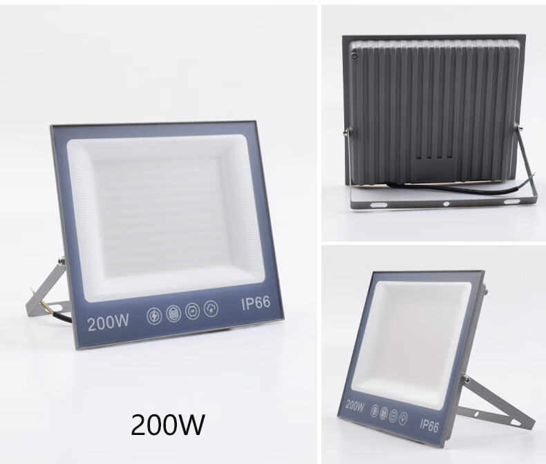 MAYDENG LED Outdoor Waterproof Floodlight Factory Lighting Courtyard Spotlight 220V 200W White Light MD-TGD-XPG200 4