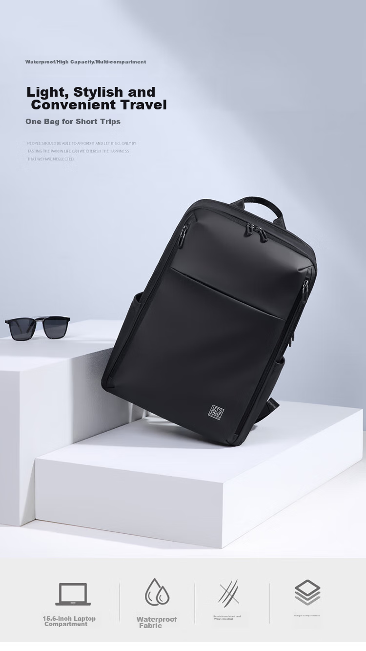 GOLF Backpack for Men, 15.6-Inch Laptop Bag, Multi-Compartment Lightweight Business Casual Travel Backpack for Students 1