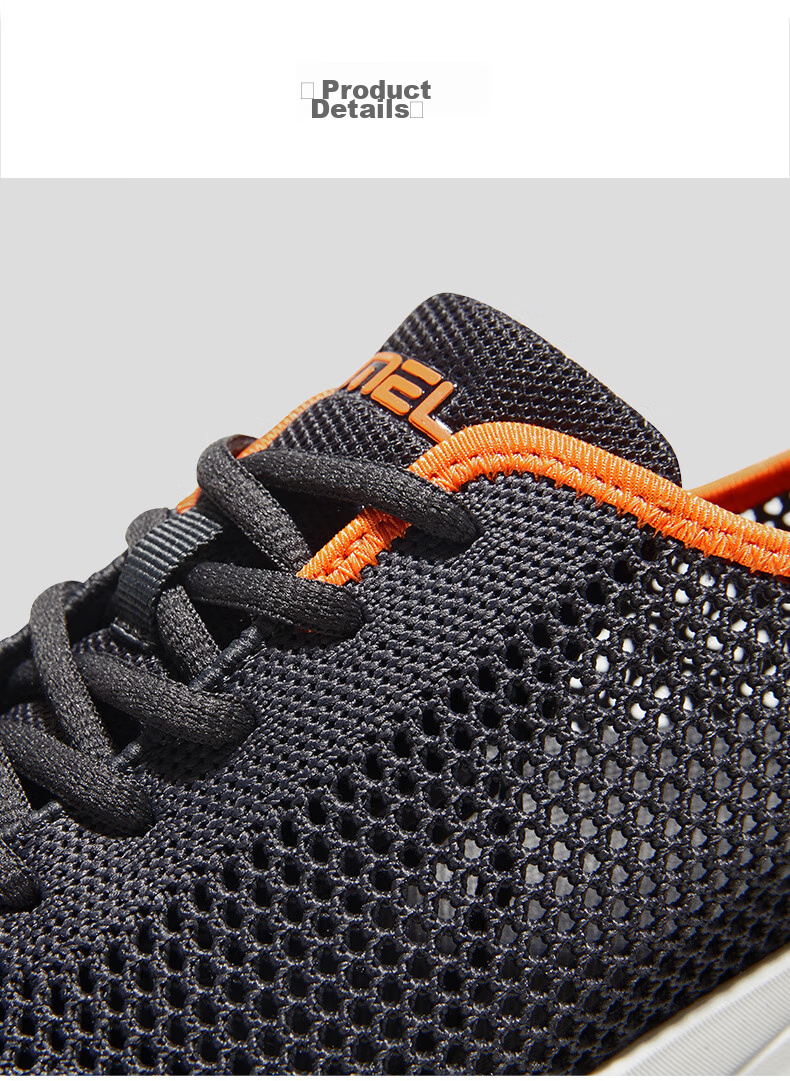 CAMEL Sports Shoes, New Summer Men's Sneakers, Breathable Mesh Shoes, Non-Slip And Wear-Resistant, Casual Athletic Footwear for Fathers And Elderly 5