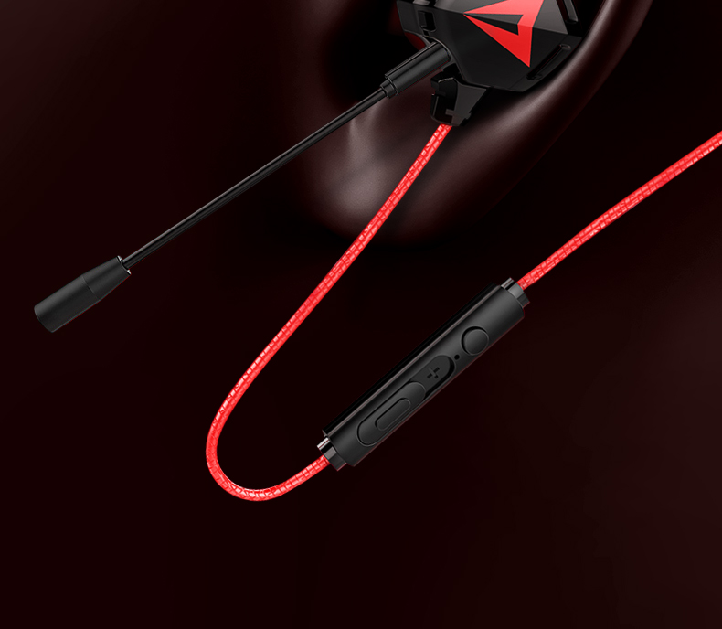 WITGOER Wired Gaming Headset, Specialized for Sound Positioning, 3.5mm In-Ear Design, for Desktop Computer, Latest 2026 Model with Microphone, Two-In HIFI Triangular Laptop, for PUBG 18