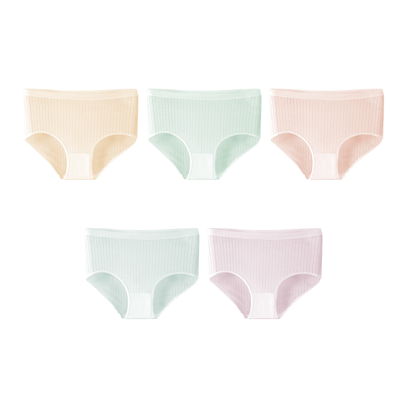 MiiOW Disposable Underwear for Women, High-Waist Pure Cotton Sterilized Large Size Postpartum Maternity Travel Business Trip No-Wash Daily Disposable