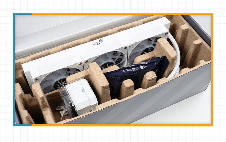 VALKYRIE B360W VK All-in-One CPU Liquid Cooler 2-Inch IPS LCD Screen Multi-Platform Support ARGB Lighting One-Cable Connection 15