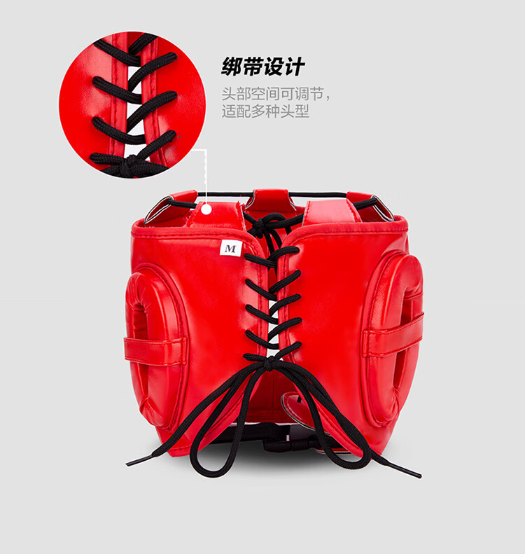 Jingpai Boxing Punching Guard, Muay Thai Protective Gear, Sanda Fighting Equipment, Full Protection for Men And Women, Enclosed Nose Bridge Design, Black, L Size 4