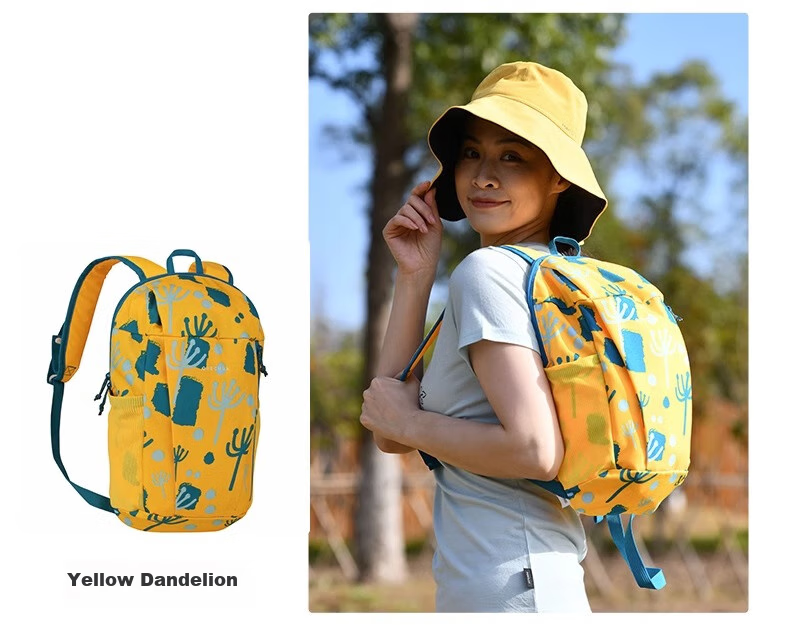 DECATHLON Men's And Women's Outdoor Travel Backpack, Hiking Backpack NH100, School Bag for Students And Children, 10 Liters, 4773405 13