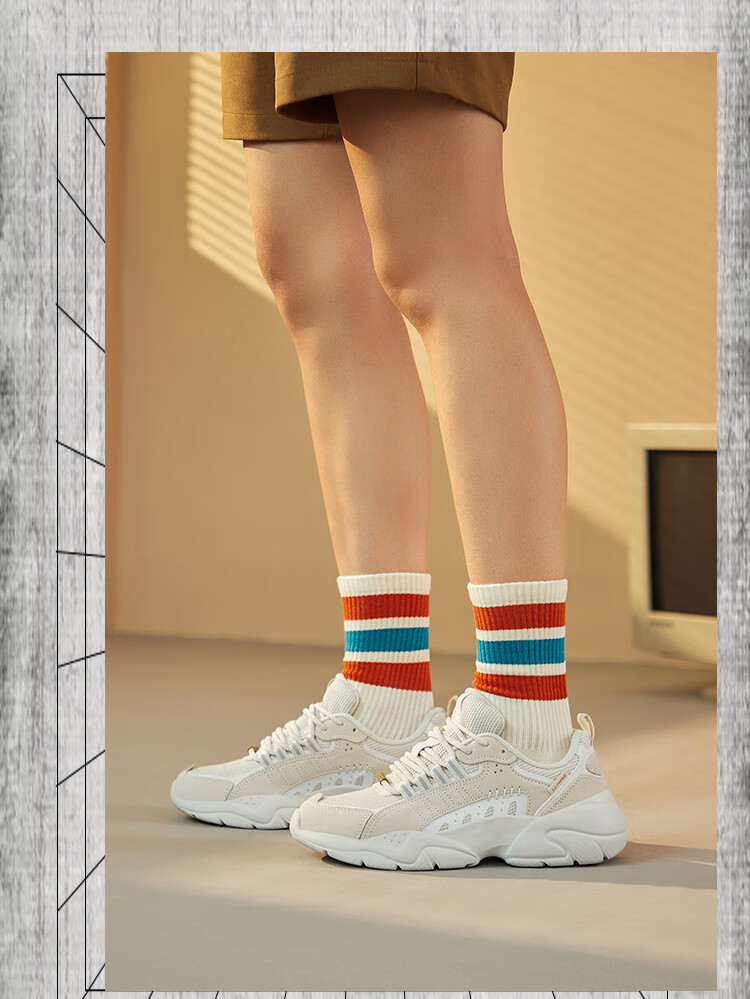 李宁女鞋休闲鞋女士追月女子休闲鞋aglq248华晨宇心选