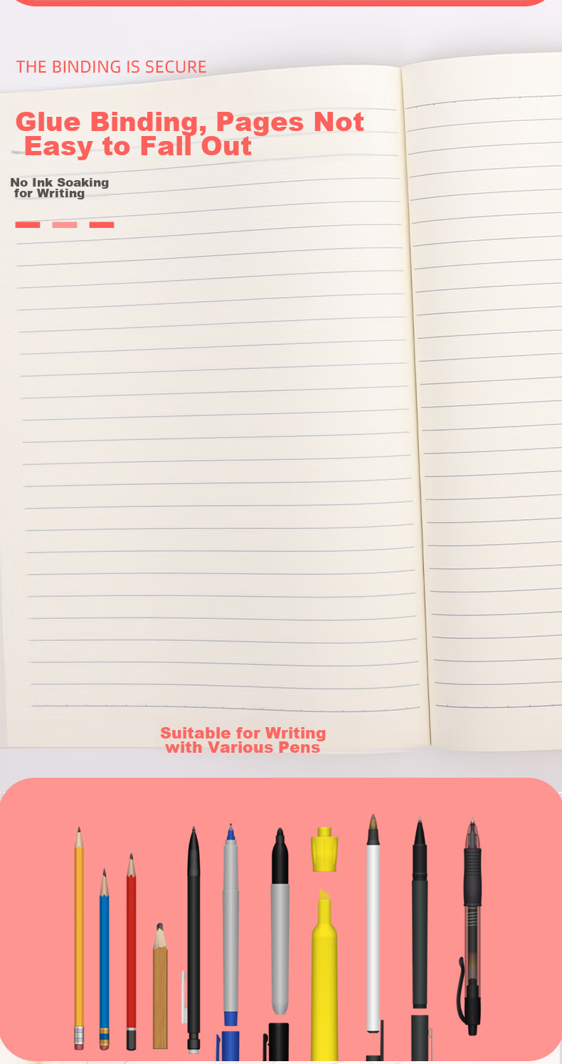 Touch Fish Teacher's Lesson Planning Book, Teacher's Teaching Plan Book, Class Learning Work Record Book, Suitable for Kindergarten, Primary And Secondary Schools, High School, Universal B5 Lesson Planning Book (Pack of 5), 36 Pages Per Book 7