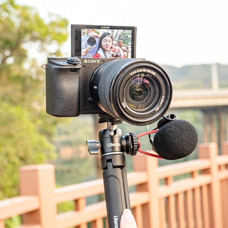 Ulanzi CO82 Adjustable Damping Knob Snail Head Tripod Micro Single DSLR Camera Cold Shoe Mount Arca-Swiss 1/4 Screw Rabbit Cage Base Camera Rig Accessory 7