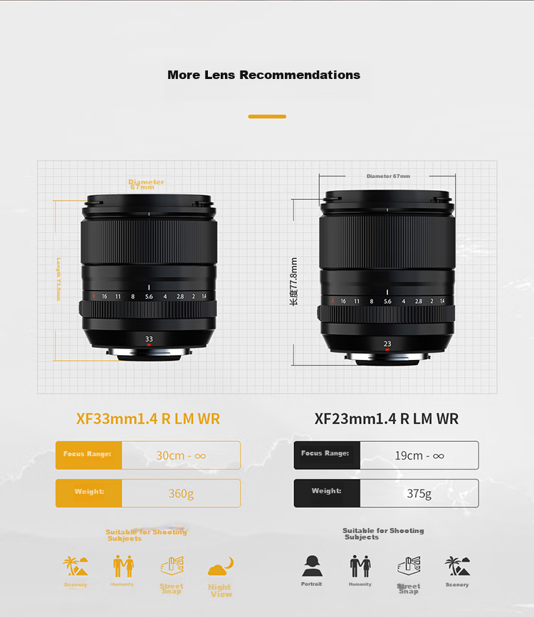 FUJIFILM XF33mmF1.4 R LM WR All-Weather Design (Street Photography/Portraits/Landscapes) 7