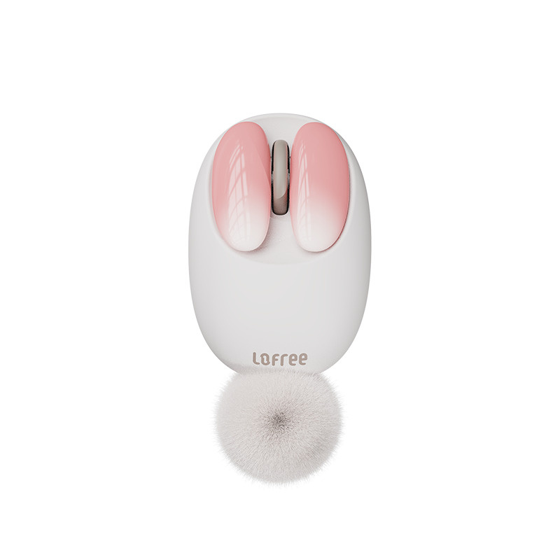LOFREE Small Blade Rose Mouse, Wireless Bluetooth, Multifunctional for Computer, Laptop, Office And Home Use