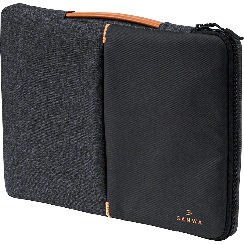 SANWA Laptop Sleeve, Lenovo Apple Pro Storage Case Protective Cover, Dark Black, 14-Inch
