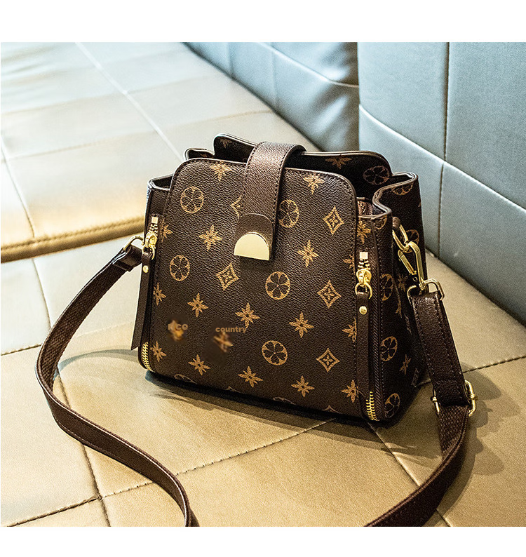 Aiqinghai Handbag, Women's Bucket Bag, Crossbody Shoulder Bag, Large Capacity, Light Luxury Brand, Birthday And Mother's Day Gift, Practical Present for Mom 19