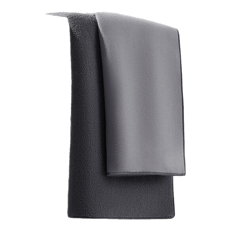 JPLAYER Car Wash Towel, Double-Sided Suede Cloth, Specialized Car Cleaning Cloth, Absorbent, for Car Glass Cleaning, 30*60CM, 2 Pieces